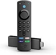 Certified Refurbished Fire TV Stick 4K streaming device with latest Alexa Voice Remote
